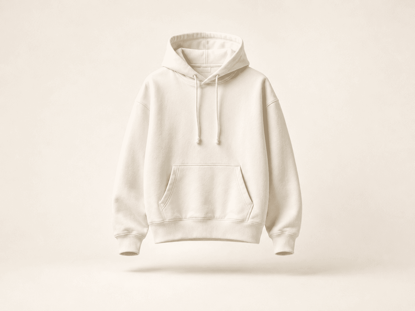 Blank off-white hoodie thumbnail