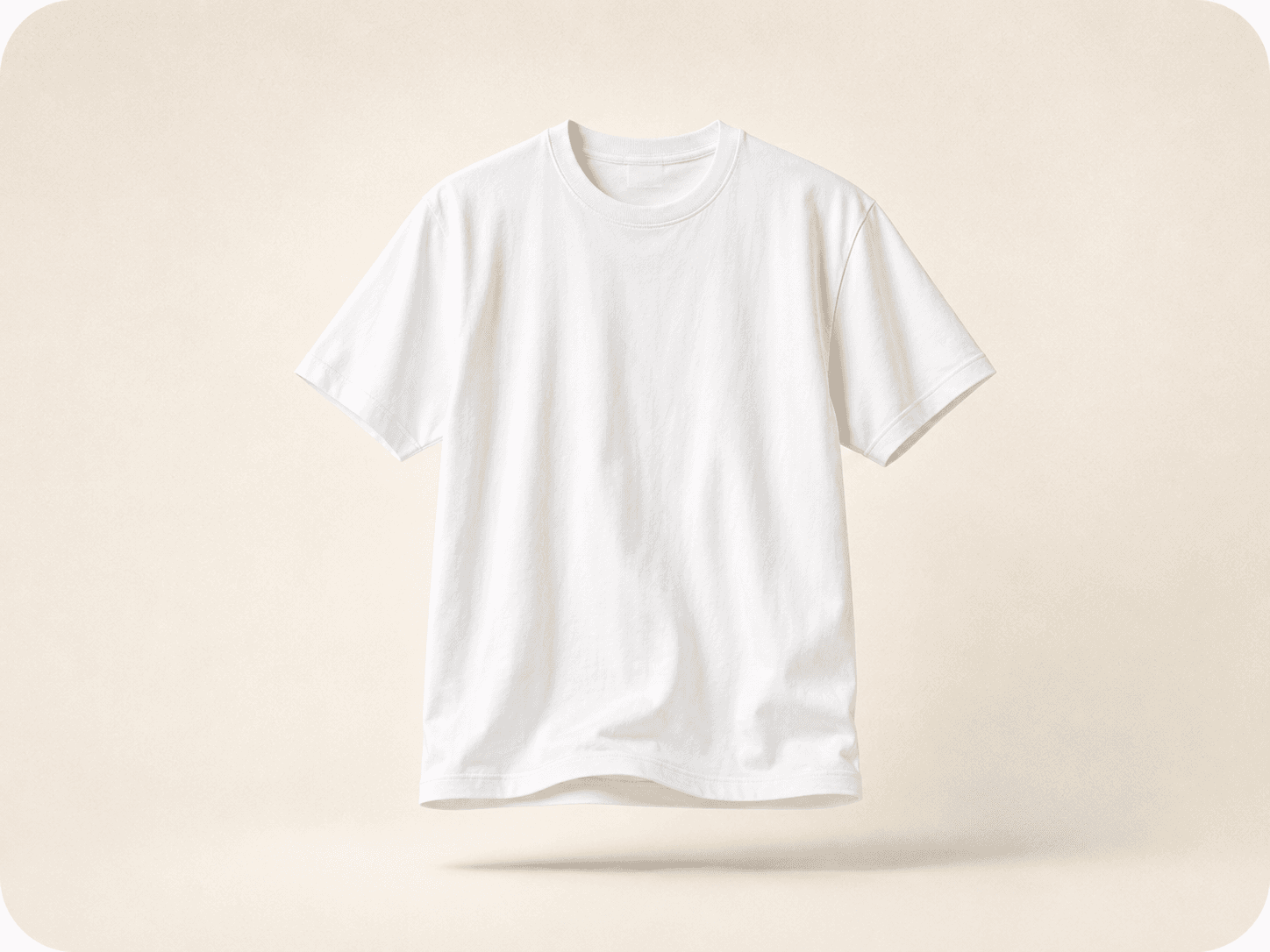Blank white t-shirt thumbnail