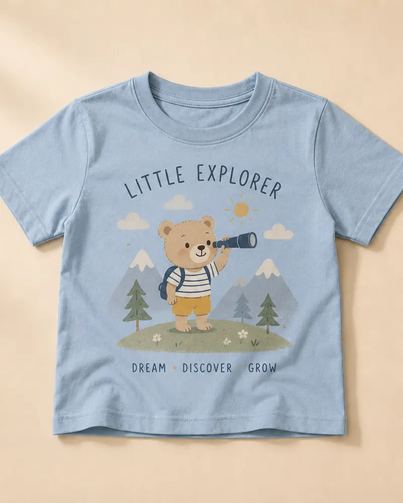 Kids T-shirt with a front print